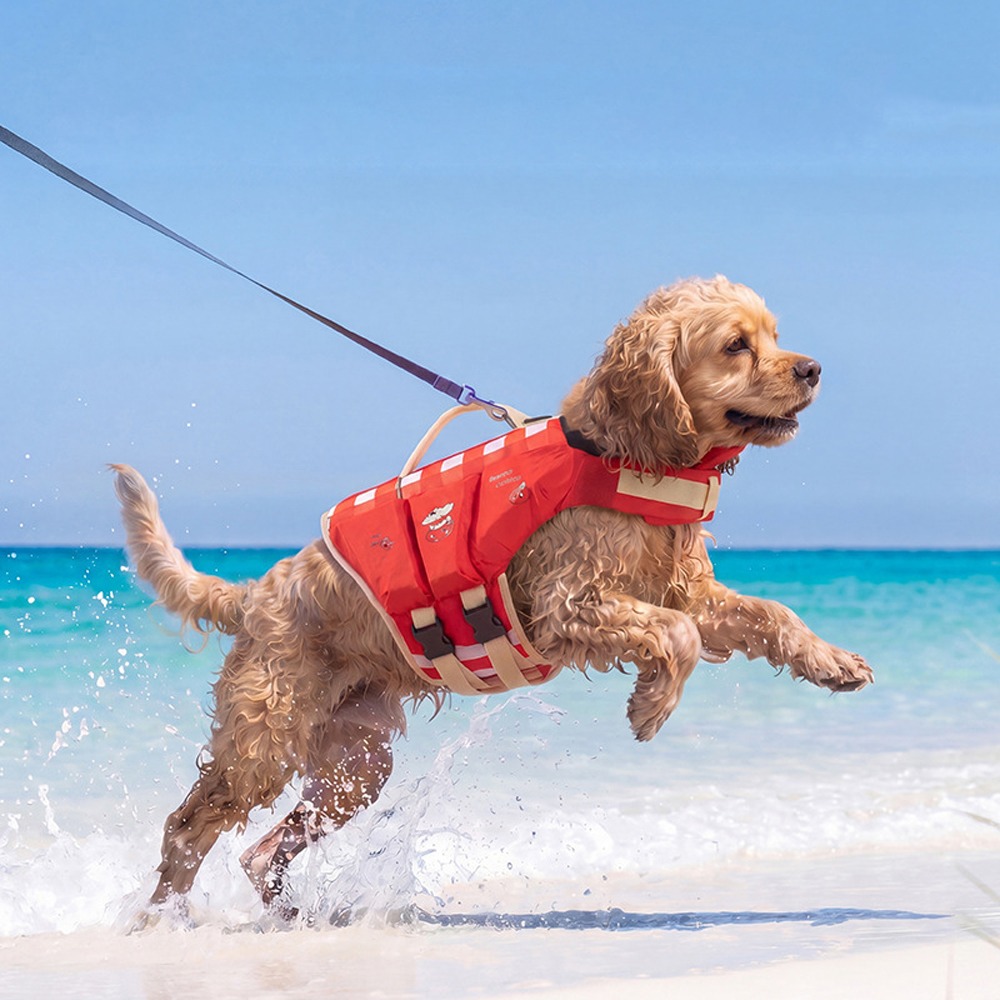 Life Jacket Buoyancy - Waterproof Dog Life Jacket Breathable High