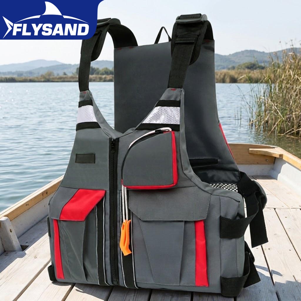 Outdoor Fishing Vest High Buoy - Life Jacket Buoyancy incelemesi ve fiyatı