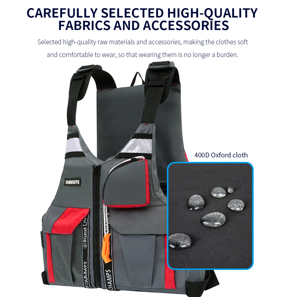 Outdoor Fishing Vest High Buoy - Life Jacket Buoyancy incelemesi ve fiyatı