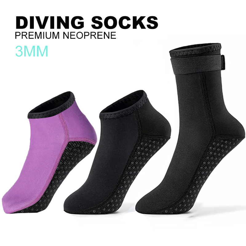 Neoprene Sock 3mm Boots Diving - Wetsuit 3Mm Neoprene incelemesi ve fiyatı