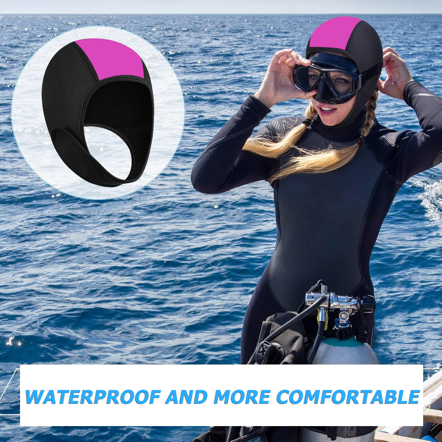 Diving Hood 3MM Neoprene Profe - Wetsuit 3Mm Neoprene incelemesi ve fiyatı