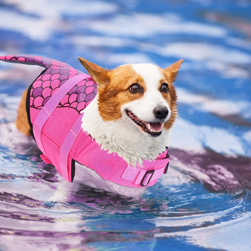 Shark/Mermaid Dog Life Jacket  - Life Jacket Buoyancy incelemesi ve fiyatı
