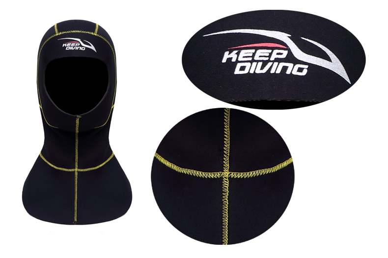 3mm Neoprene Scuba Diving Hood - Wetsuit 3Mm Neoprene incelemesi ve fiyatı