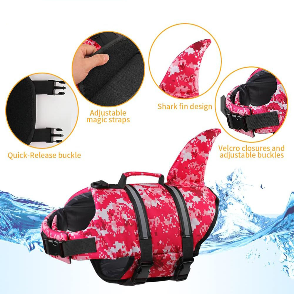 Dog Life Jacket Shark Ripstop  - Life Jacket Buoyancy incelemesi ve fiyatı