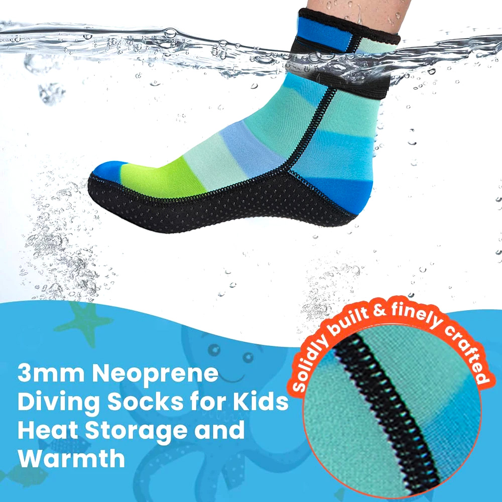 3mm Kids Diving Socks Non-slip - Wetsuit 3Mm Neoprene incelemesi ve fiyatı